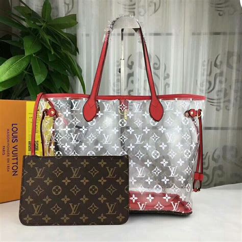 louis vuitton two tone tote|louis vuitton clear tote.